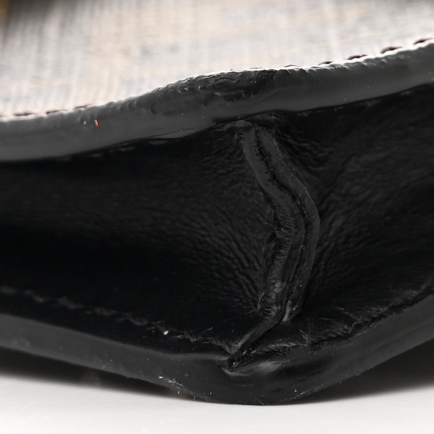 Glazed Fabric Cotton Vitello King Aura FF 1974 Baguette Belt Pouch Tobacco Moro Sand Black