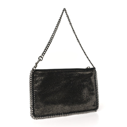 Stella McCartney Shaggy Deer Falabella Clutch Black 3 of 10