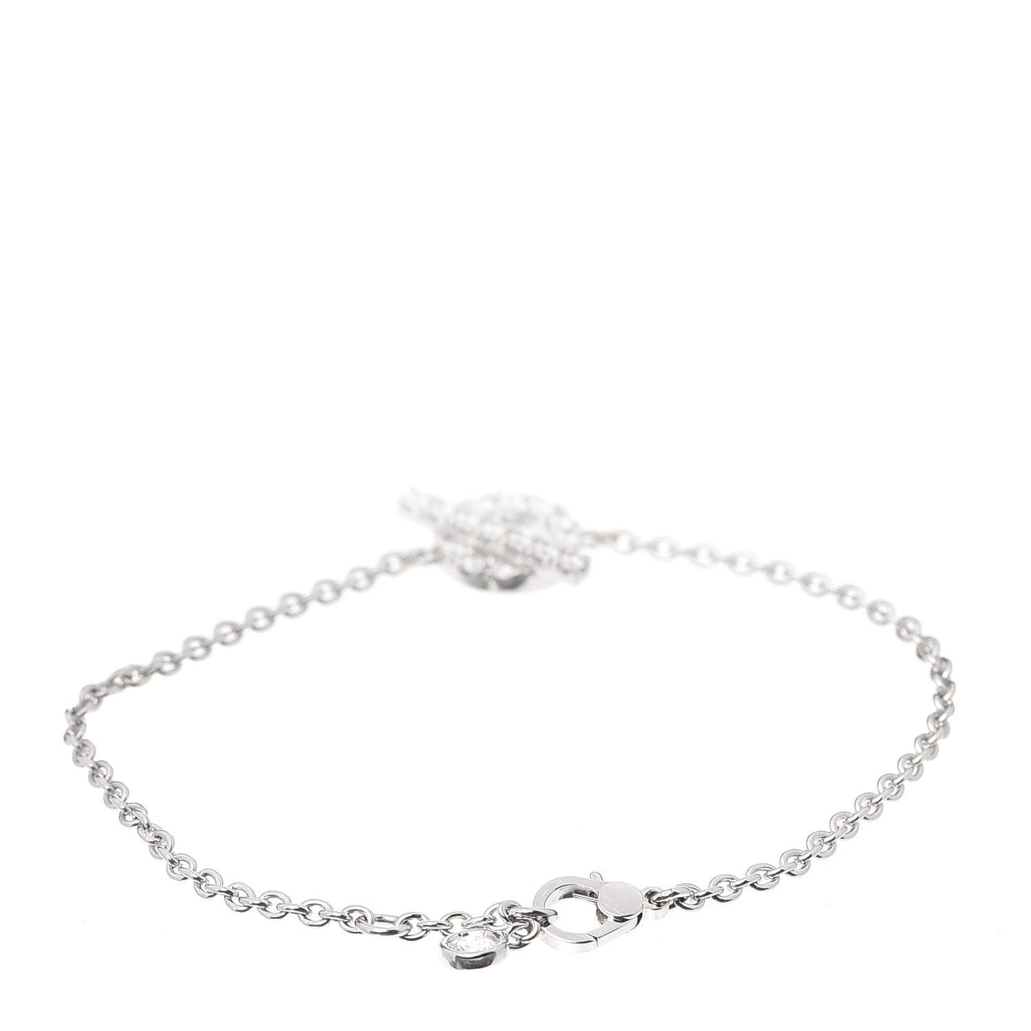 18K White Gold Diamond Finesse Bracelet ST