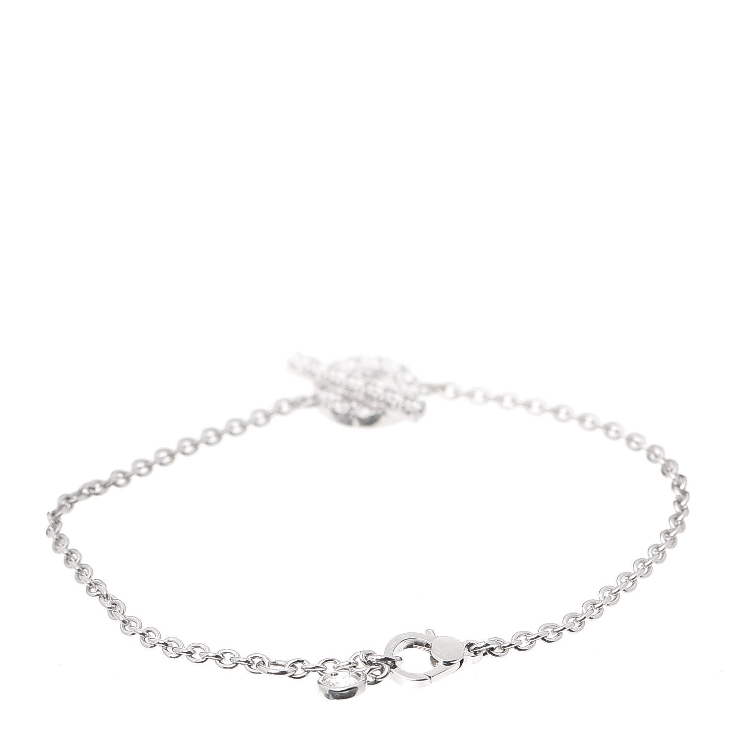 Hermes 18K White Gold Diamond Finesse Bracelet ST 3 of 6
