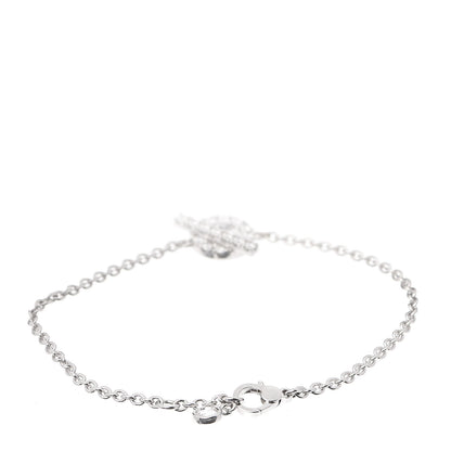 Hermes 18K White Gold Diamond Finesse Bracelet ST 3 of 6
