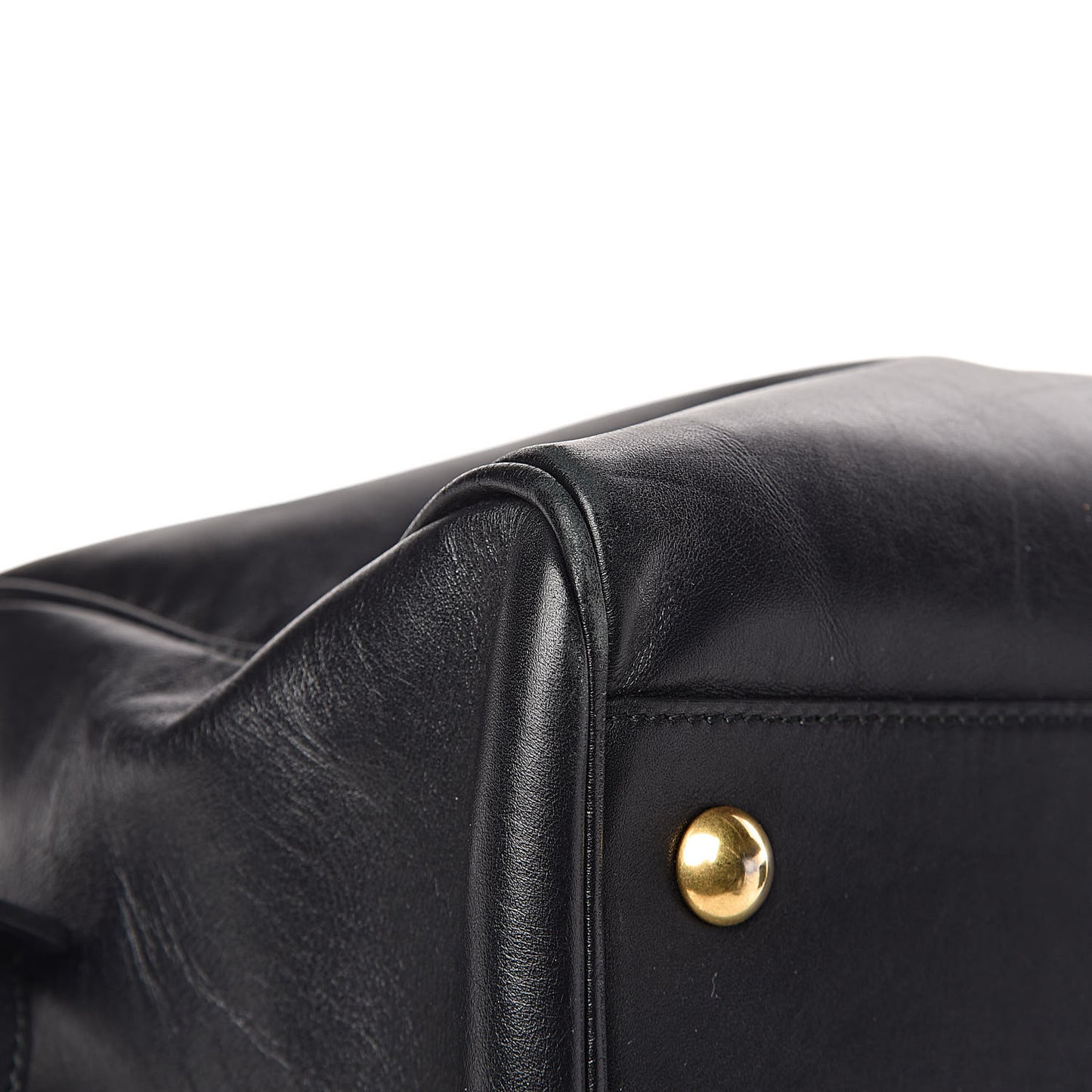 Calfskin Classic Duffle 12 Black
