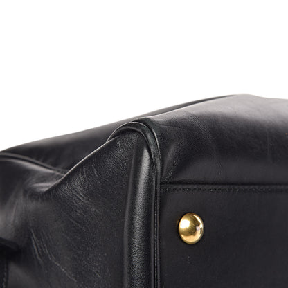 Saint Laurent Calfskin Classic Duffle 12 Black 14 of 18