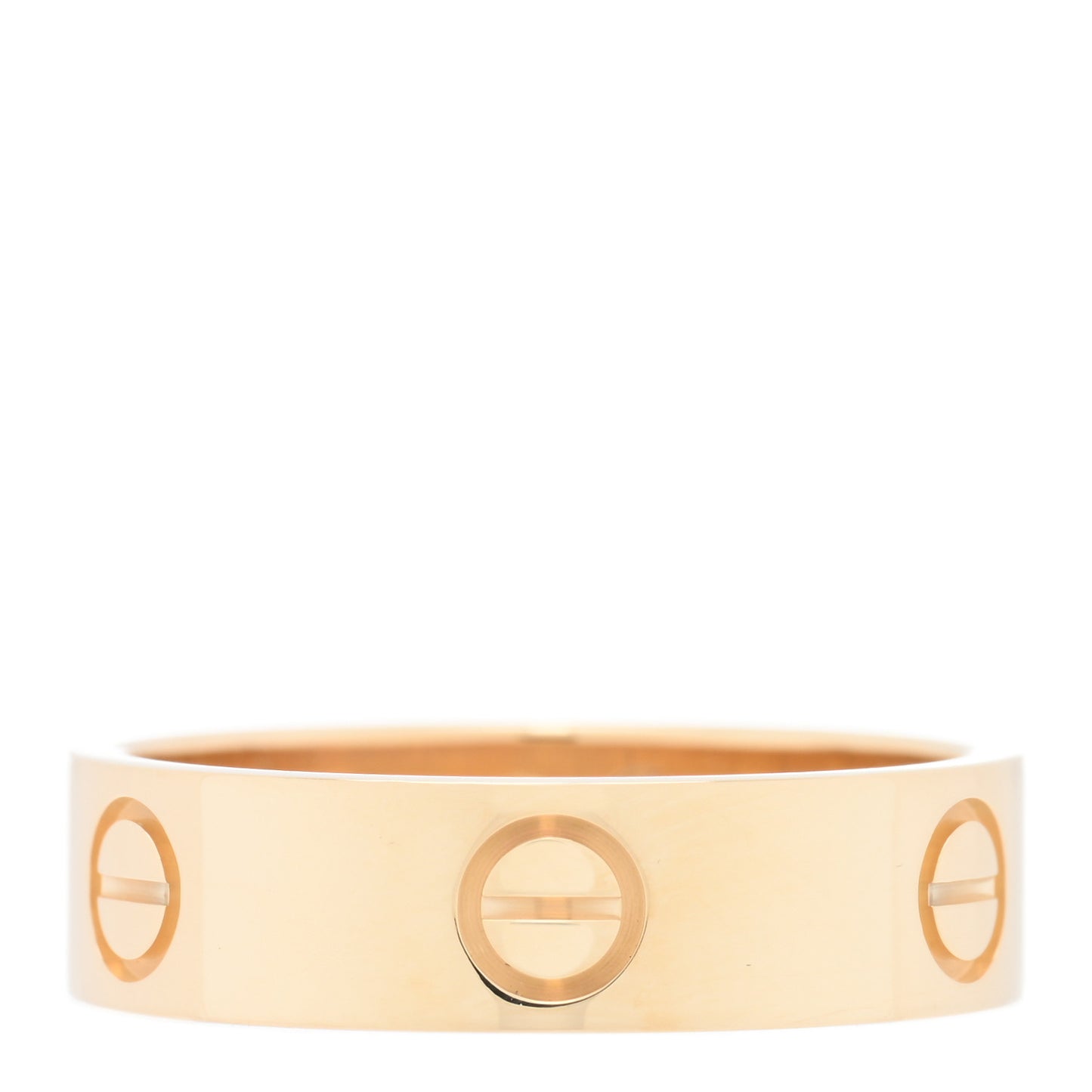 18K Yellow Gold 5.5mm LOVE Ring 58 8.5