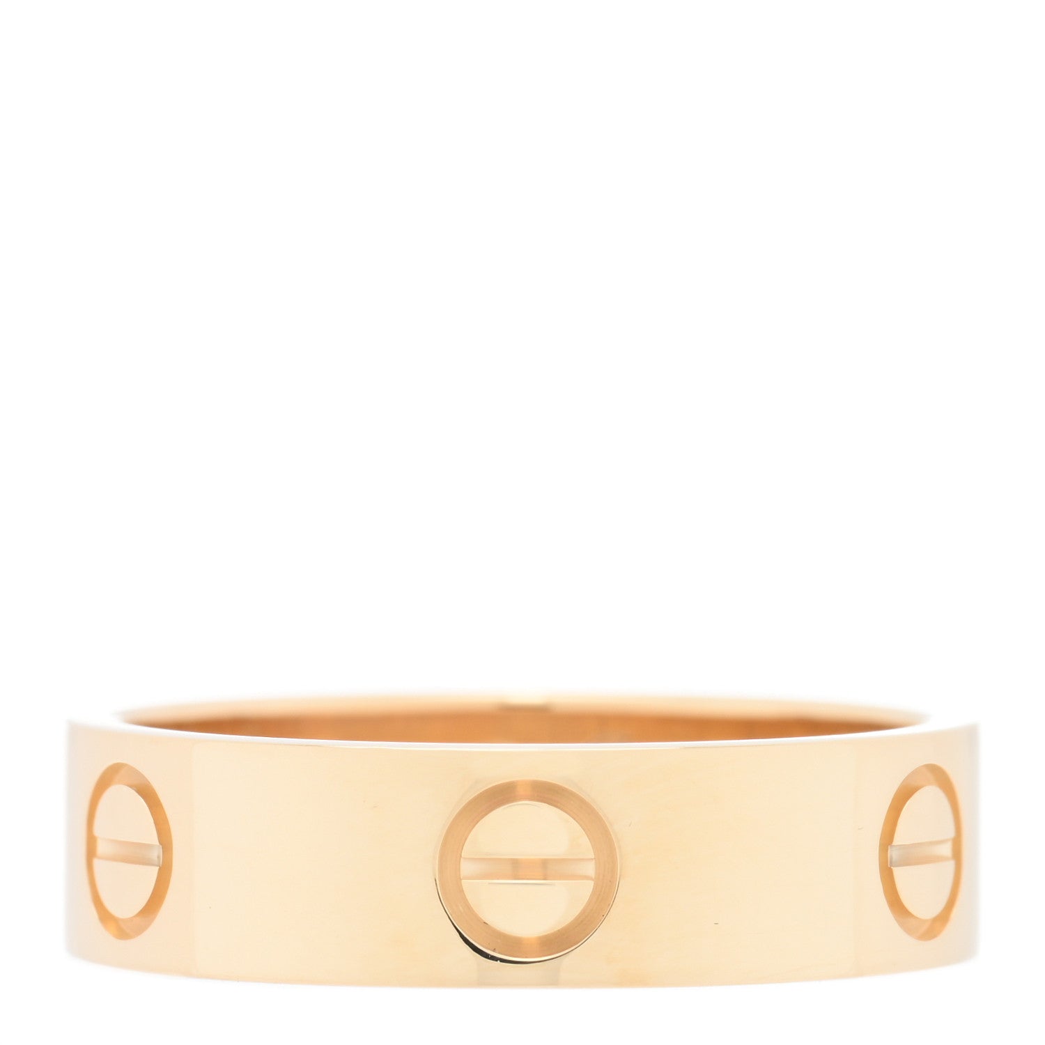 Cartier 18K Yellow Gold 5.5mm LOVE Ring 58 8.5 1 of 4