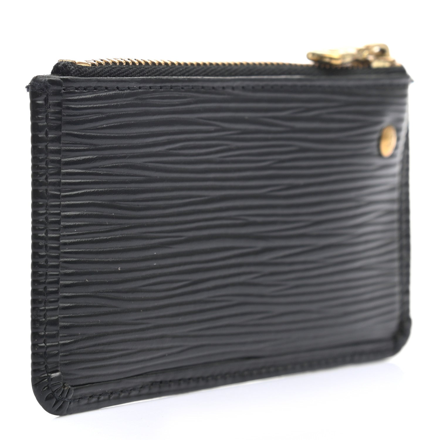 Louis Vuitton Epi Key Pouch Black 3 of 7