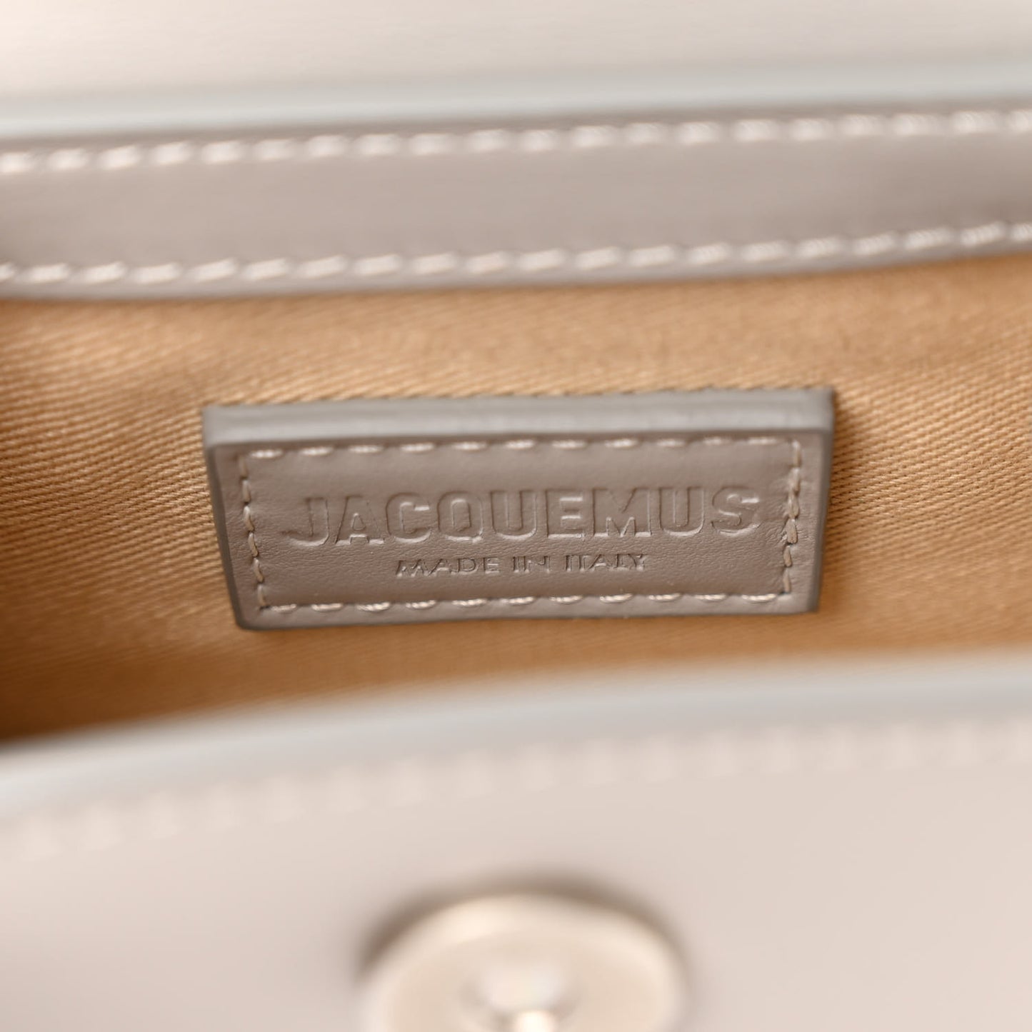 Smooth Calfskin Le Chiquito Homme Grey