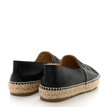 Chanel Lambskin CC Espadrilles 39 Black 4 of 8