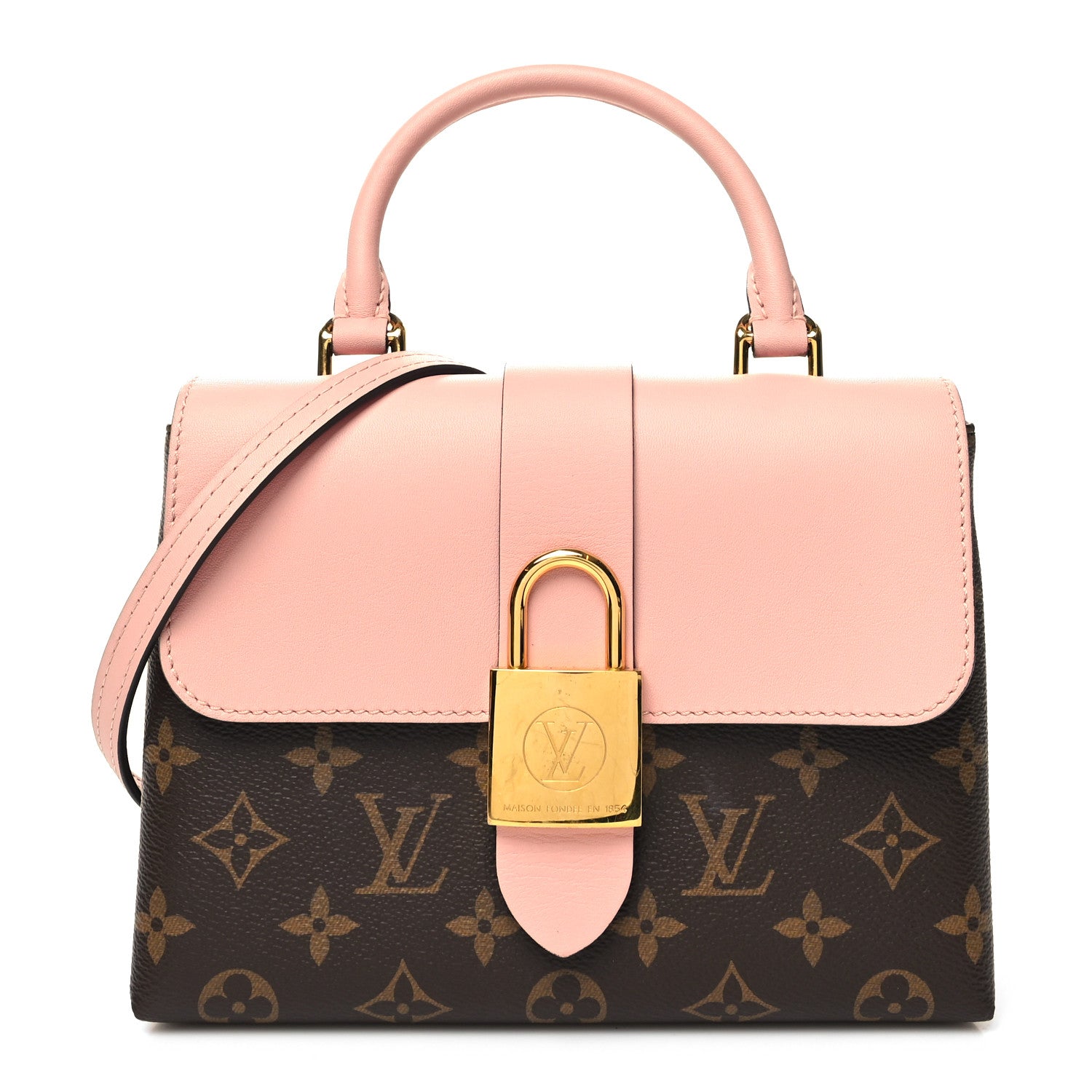 Louis Vuitton Monogram Locky BB Rose Poudre 1 of 12
