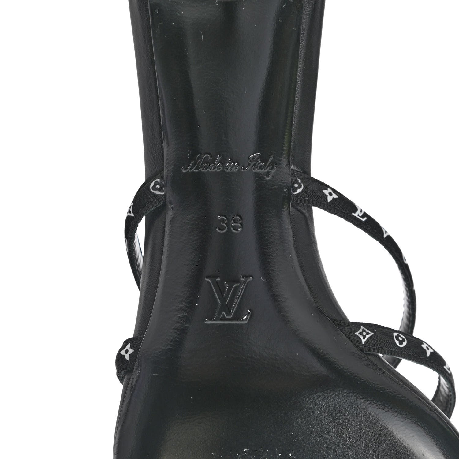 Louis Vuitton Citizen Sandal 38 Black 6 of 7