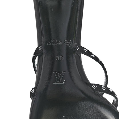 Louis Vuitton Citizen Sandal 38 Black 6 of 7