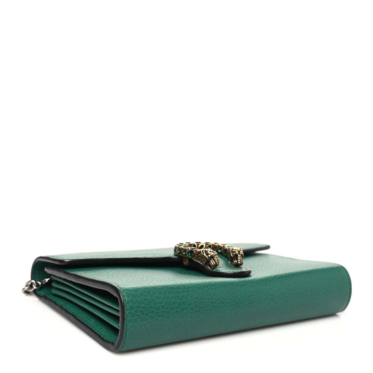 Calfskin Mini Dionysus Chain Wallet Emerald