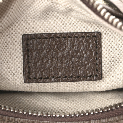 Gucci GG Supreme Monogram Textured Dollar Calfskin Web Mini Attache Bag Beige Ebony New Acero Beige Ebony New Acero 6 of 10