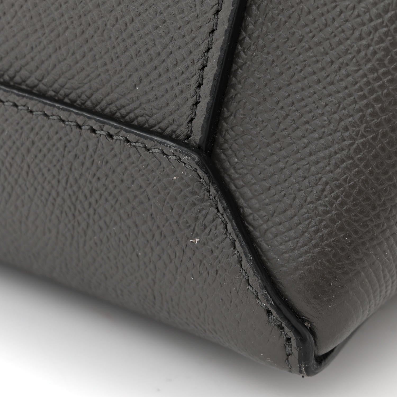 Celine Grained Calfskin Micro Belt Bag Grey 11 of 12