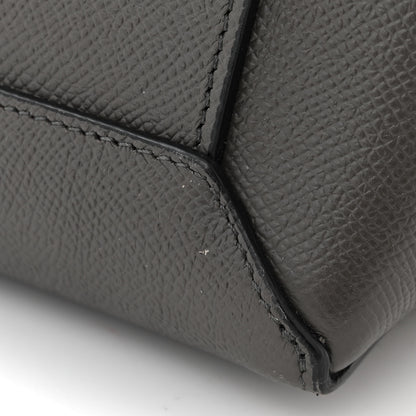 Celine Grained Calfskin Micro Belt Bag Grey 11 of 12