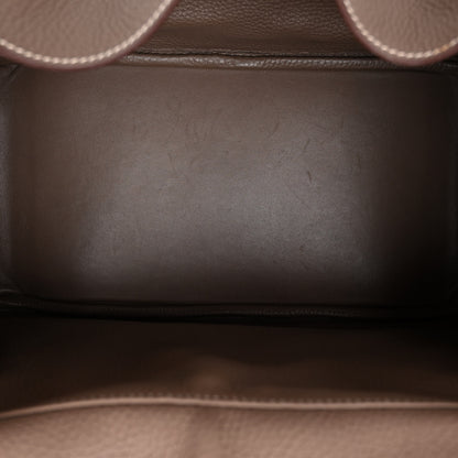 Hermes Taurillon Clemence Lindy 30 Etoupe 5 of 10