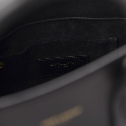 Saint Laurent Calfskin Baby Sac De Jour Black 8 of 9