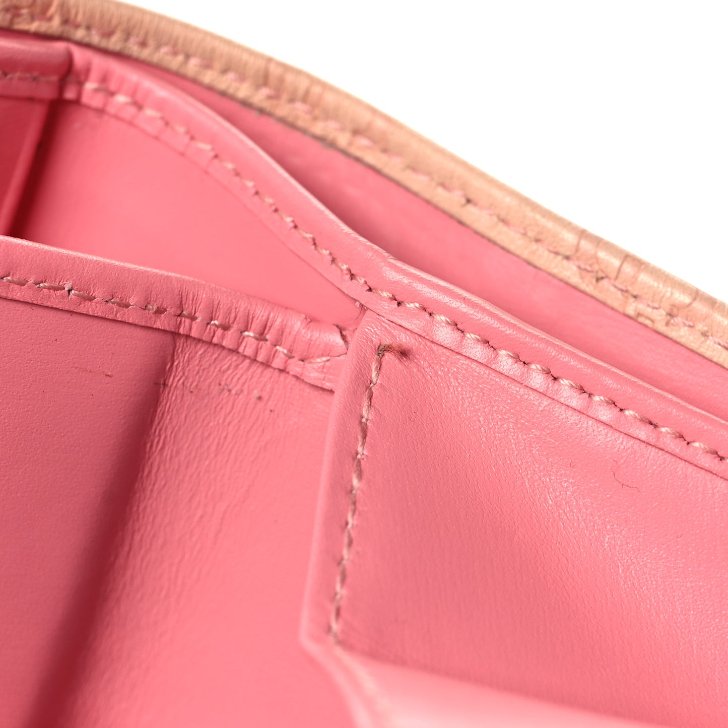 Guccissima Continental Flap Wallet Pink