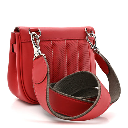Hermes Swift Mini Sac Berline Vermillion 3 of 12