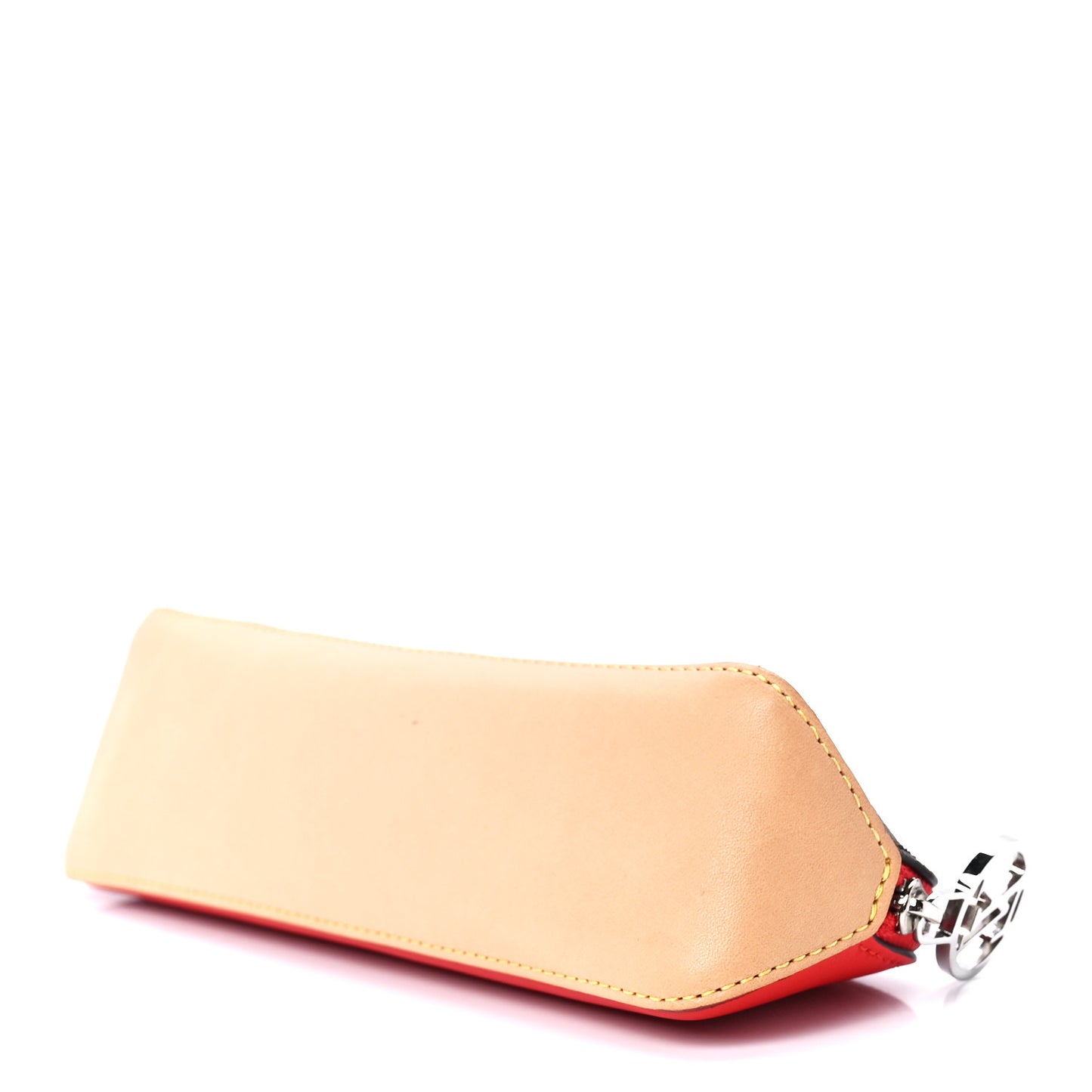 Monogram Elizabeth Pencil Pouch Red