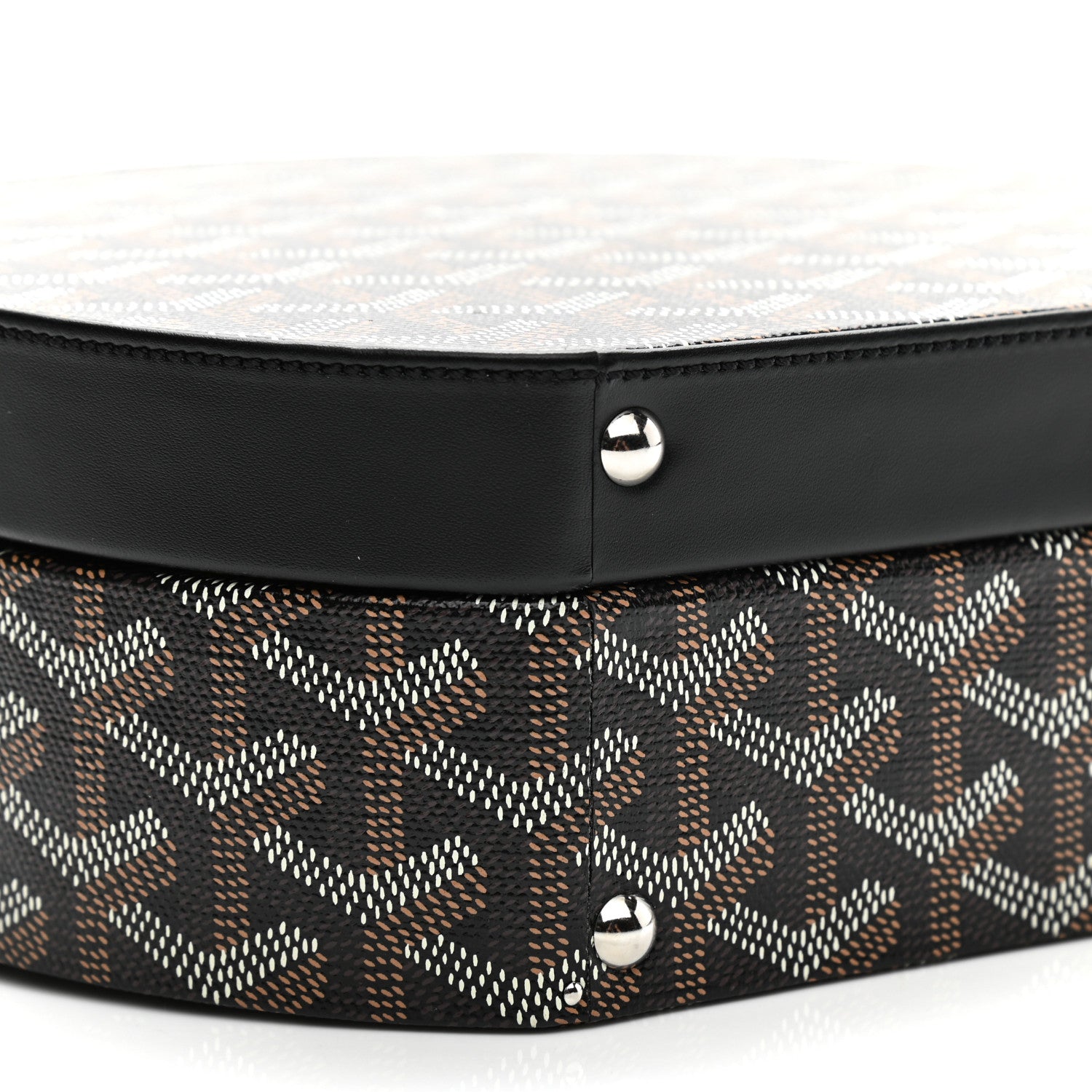 Goyard Goyardine Alto Hatbox Black 8 of 10
