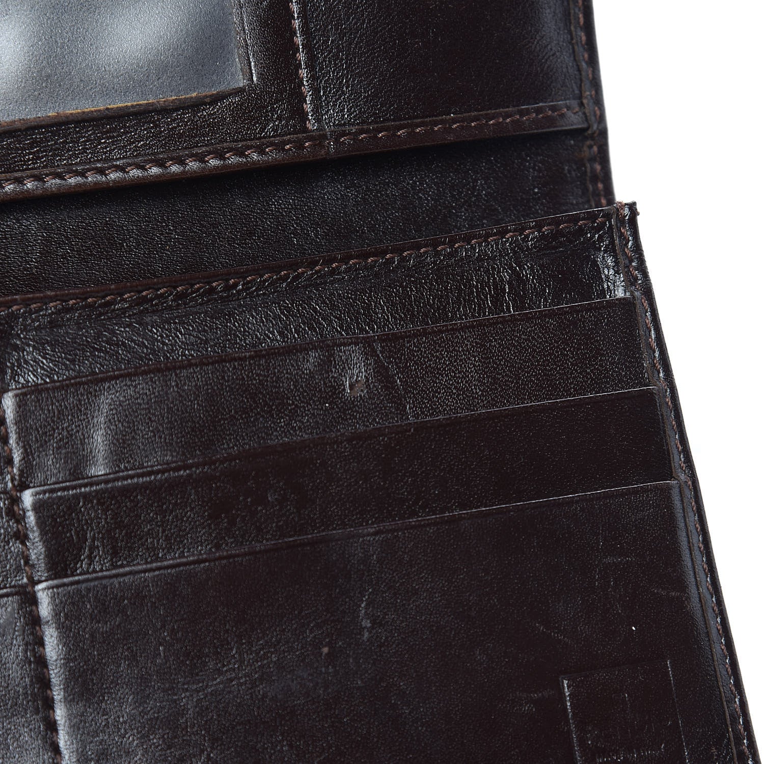 Fendi Zucca Continental Wallet Tobacco 8 of 10