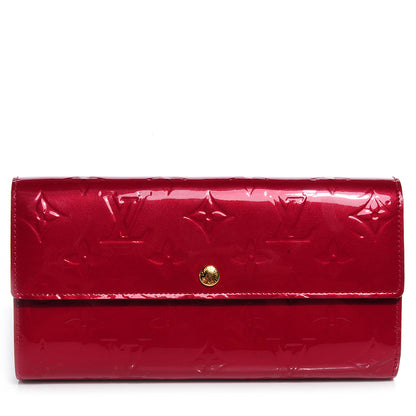 Louis Vuitton Vernis Sarah Wallet Pomme D'Amour 1 of 8