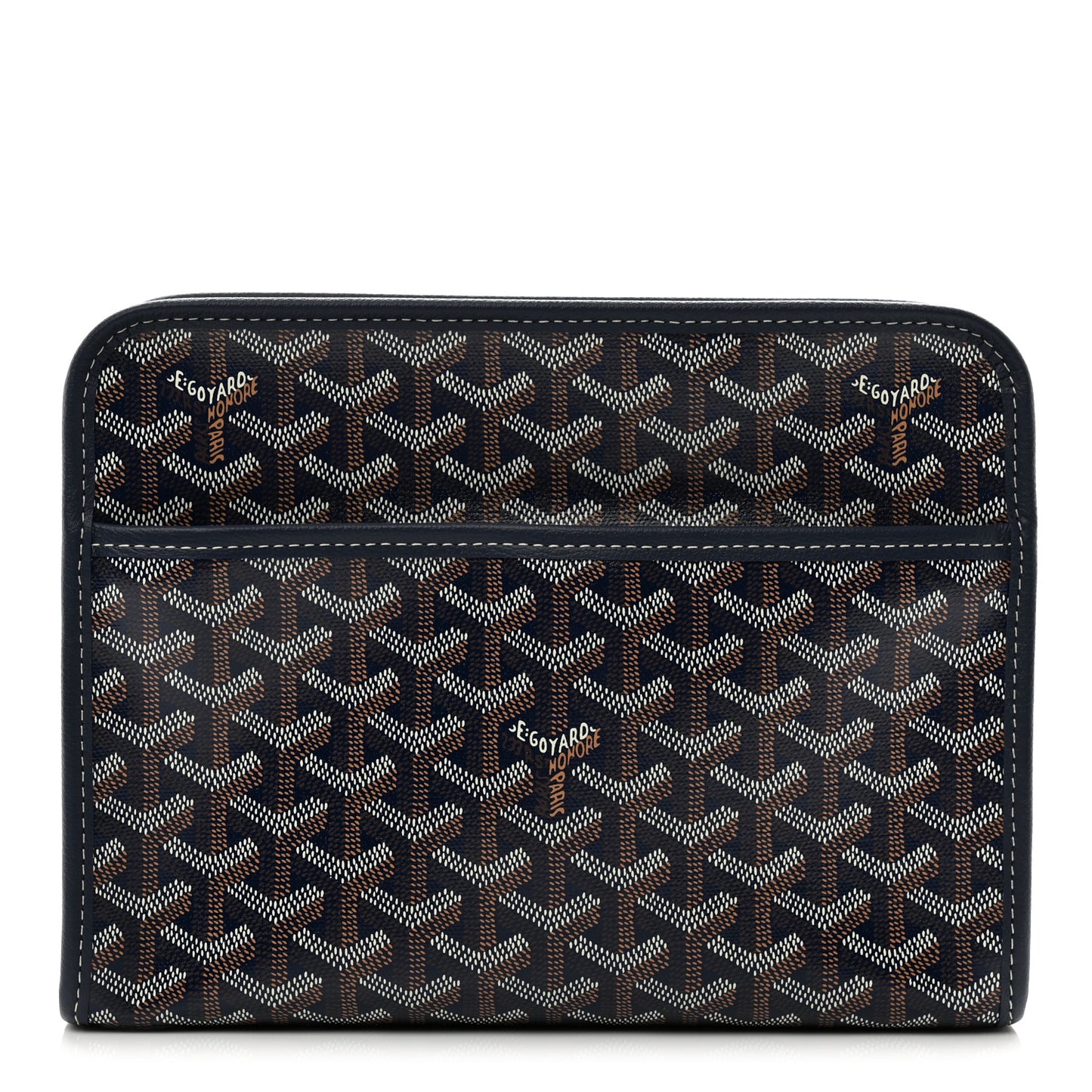 Goyardine Jouvence Toiletry Pouch Navy