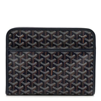 Goyard Goyardine Jouvence Toiletry Pouch Navy 1 of 7