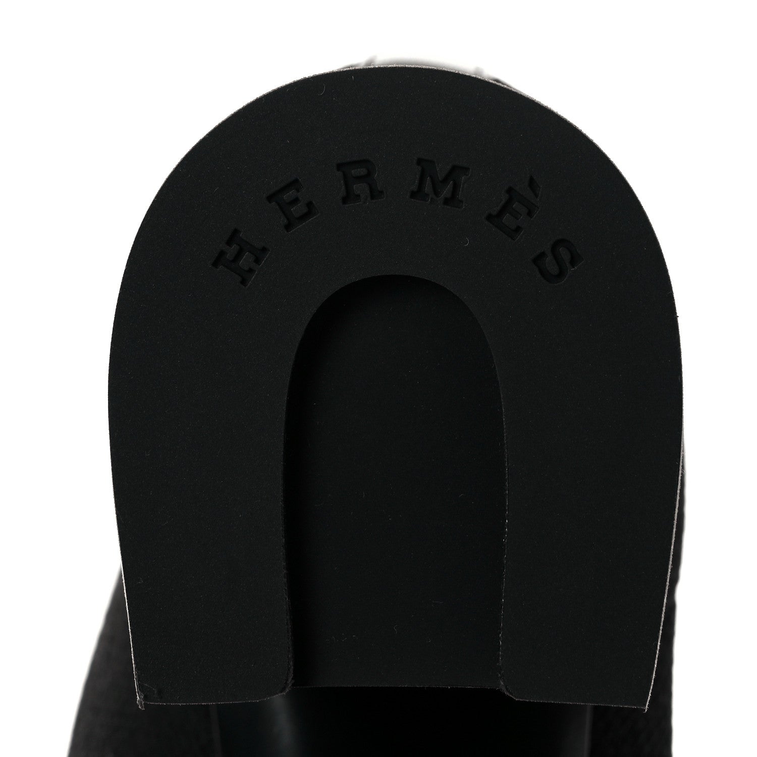 Hermes Knit Calfskin Volver Ankle Boots 37.5 Black 14 of 16