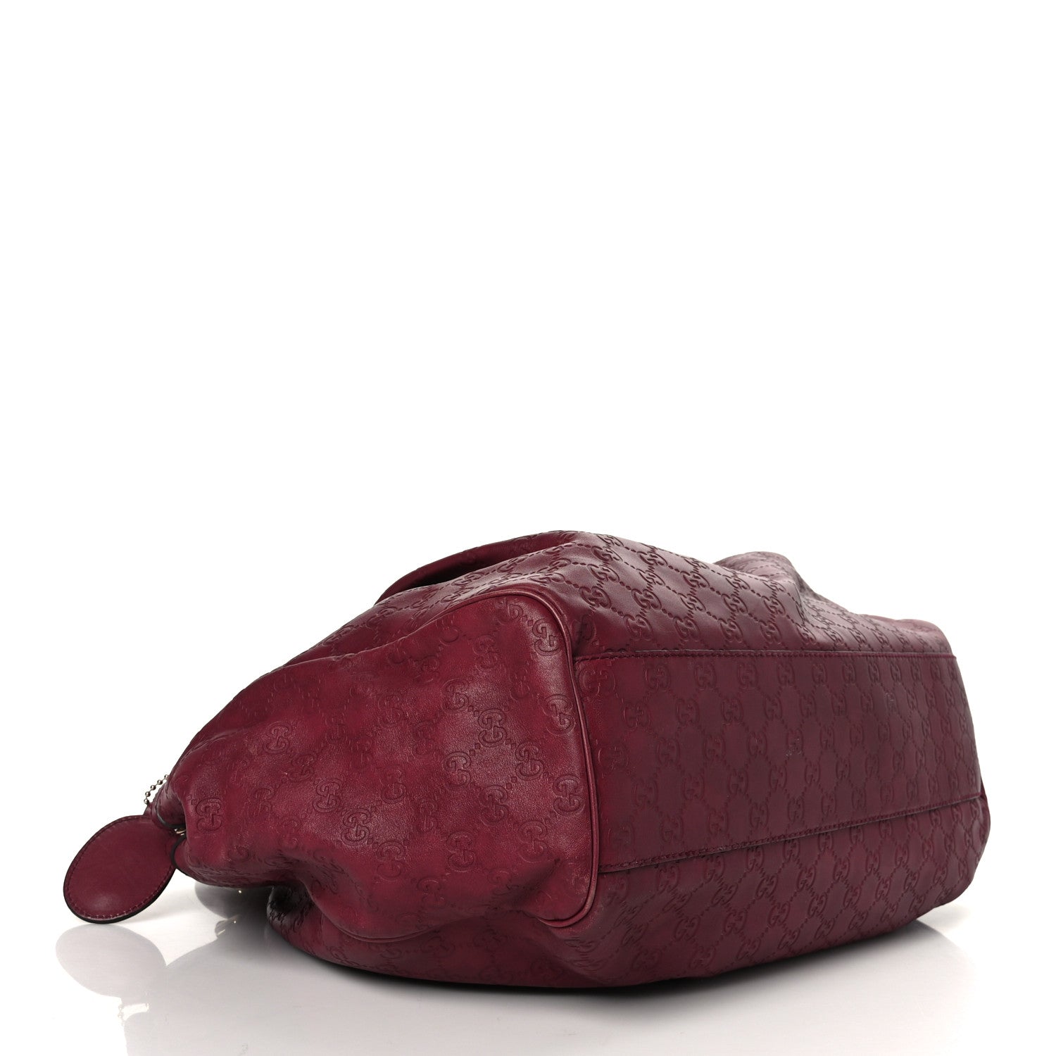 Gucci Guccissima Large Sukey Tote Red 3 of 9