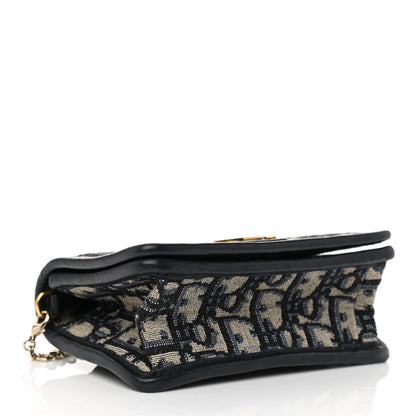 Christian Dior Oblique Nano 30 Montaigne Pouch Blue 4 of 8