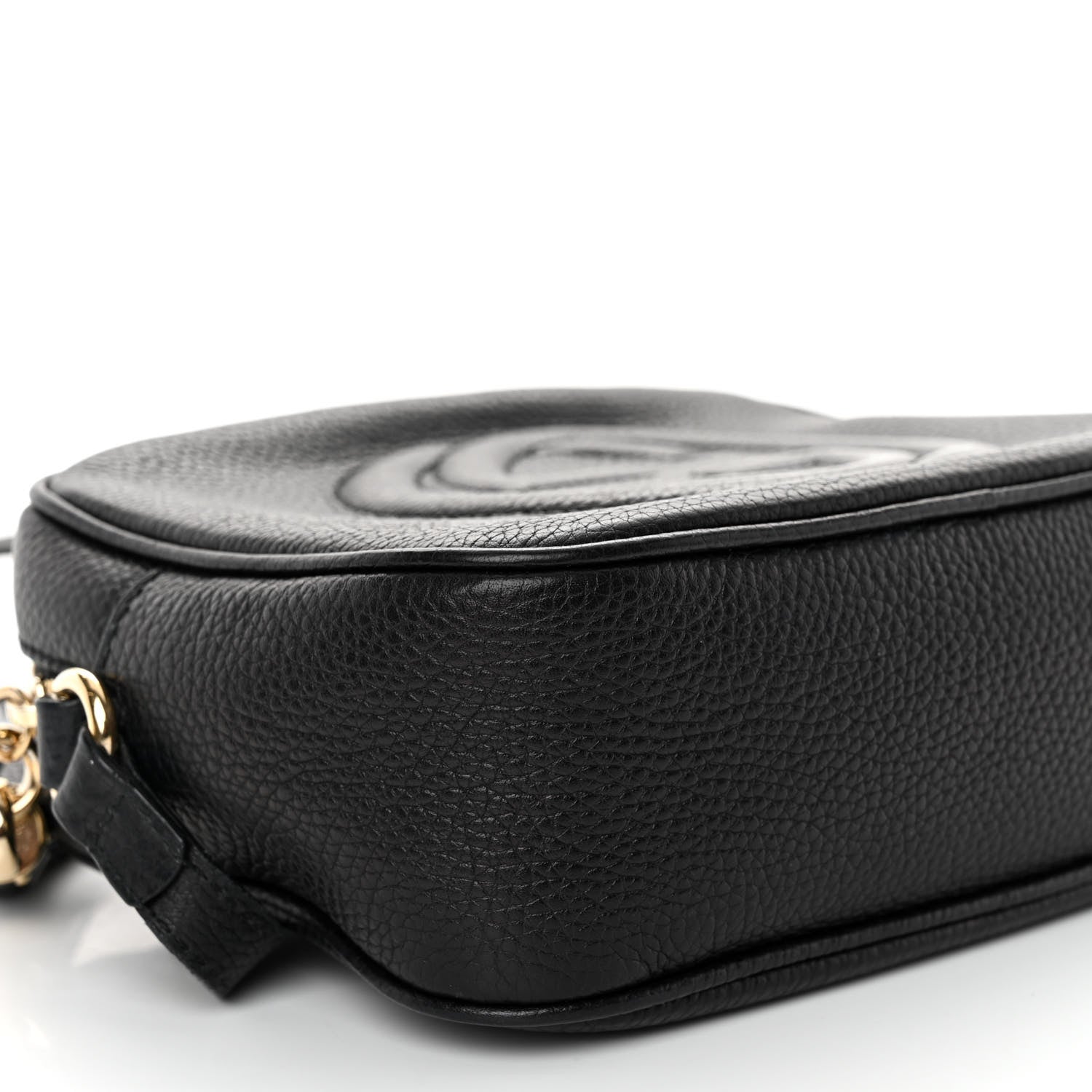Gucci Pebbled Calfskin Small Soho Disco Bag Black 9 of 11