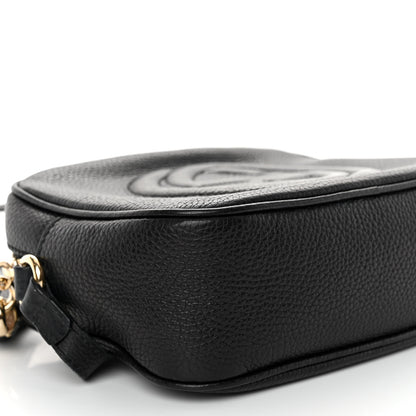 Gucci Pebbled Calfskin Small Soho Disco Bag Black 9 of 11