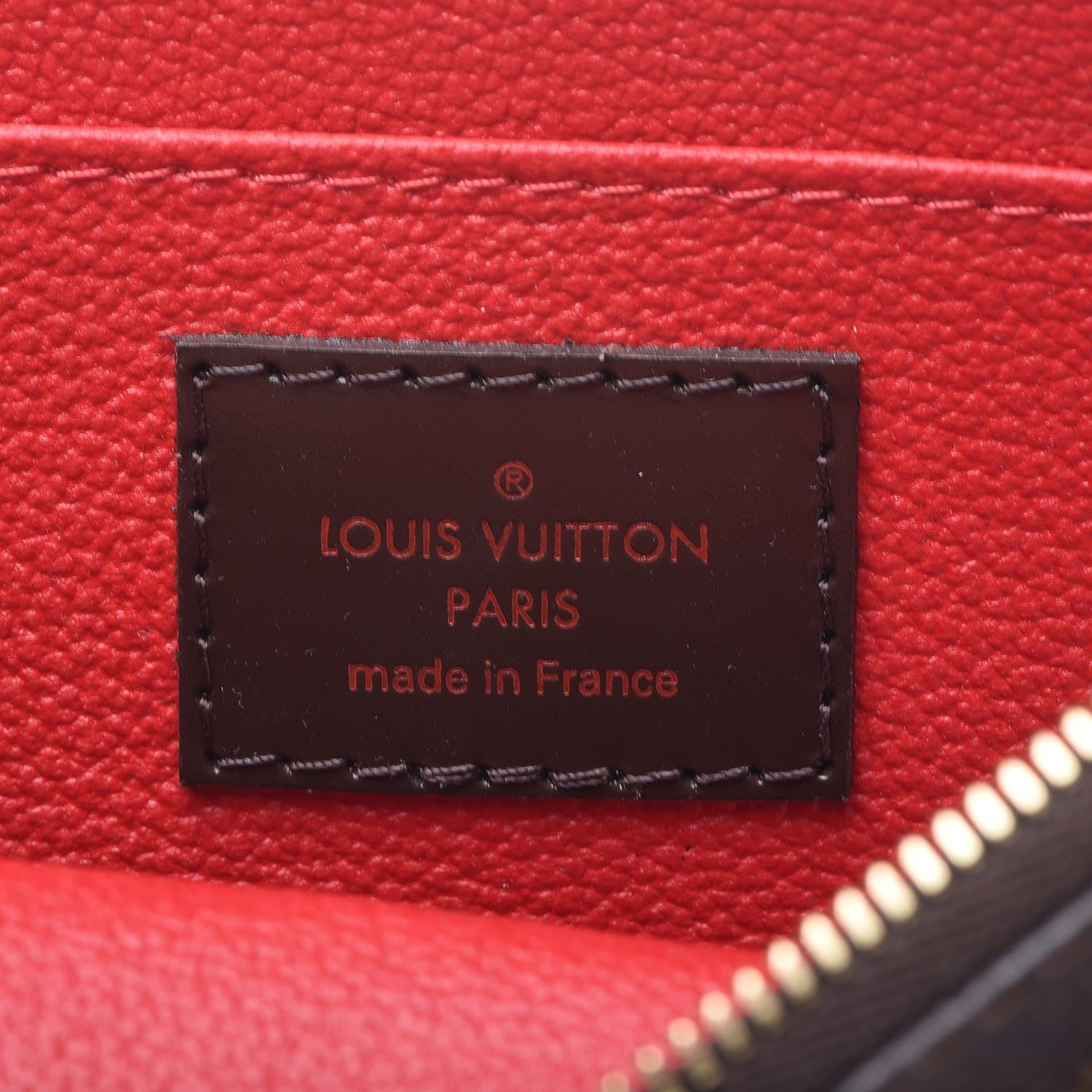 Louis Vuitton Damier Ebene Cosmetic Pouch 6 of 7