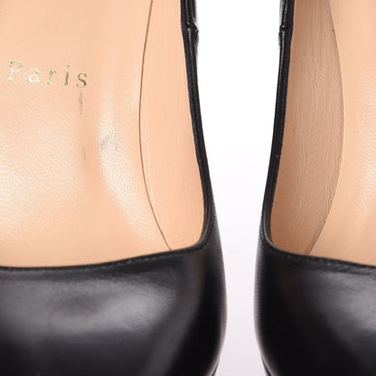 Christian Louboutin Kid Bianca 120 Pumps 35 Black 7 of 13