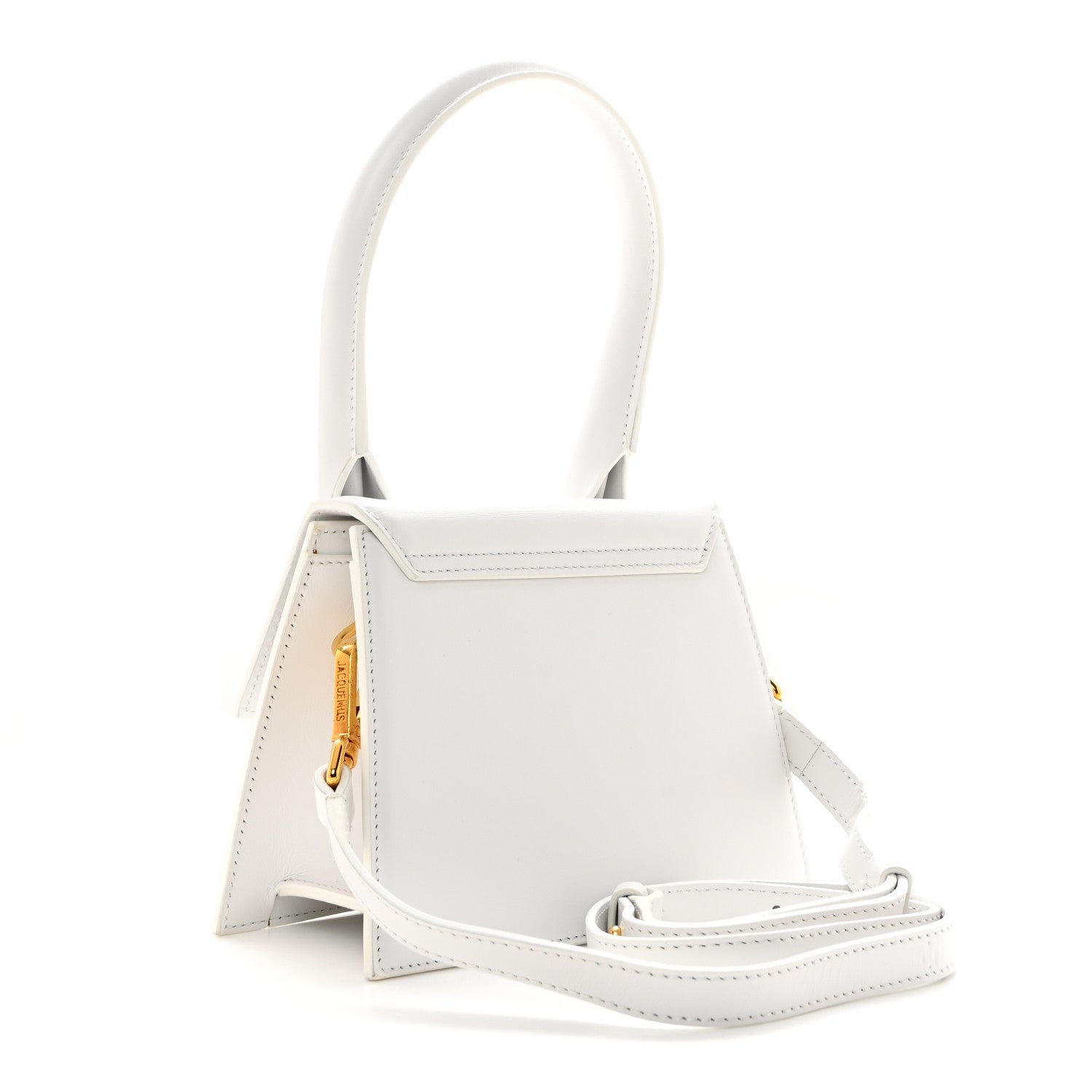 Jacquemus Smooth Calfskin Le Chiquito Moyen White 3 of 11