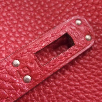 Hermes Clemence BIRKIN 25 Red 14 of 15