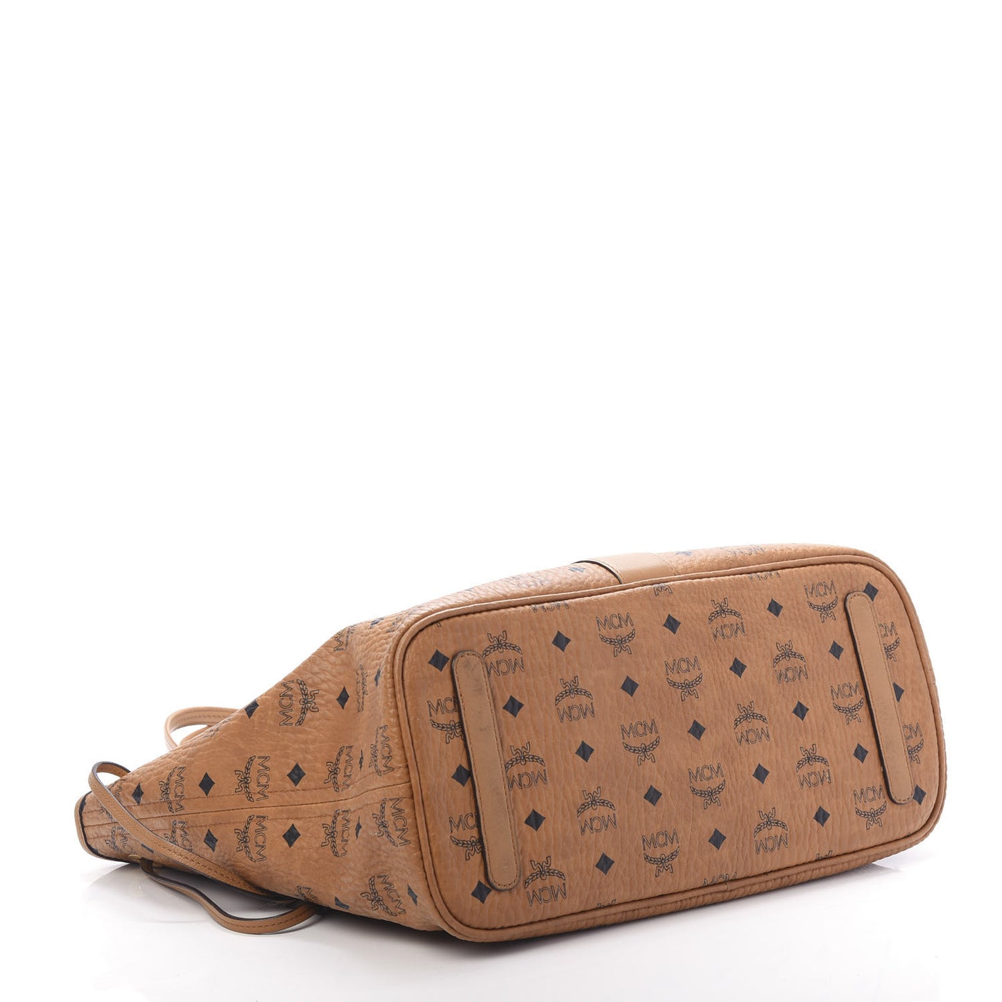 Visetos Medium Liz Reversible Shopper Tote Cognac