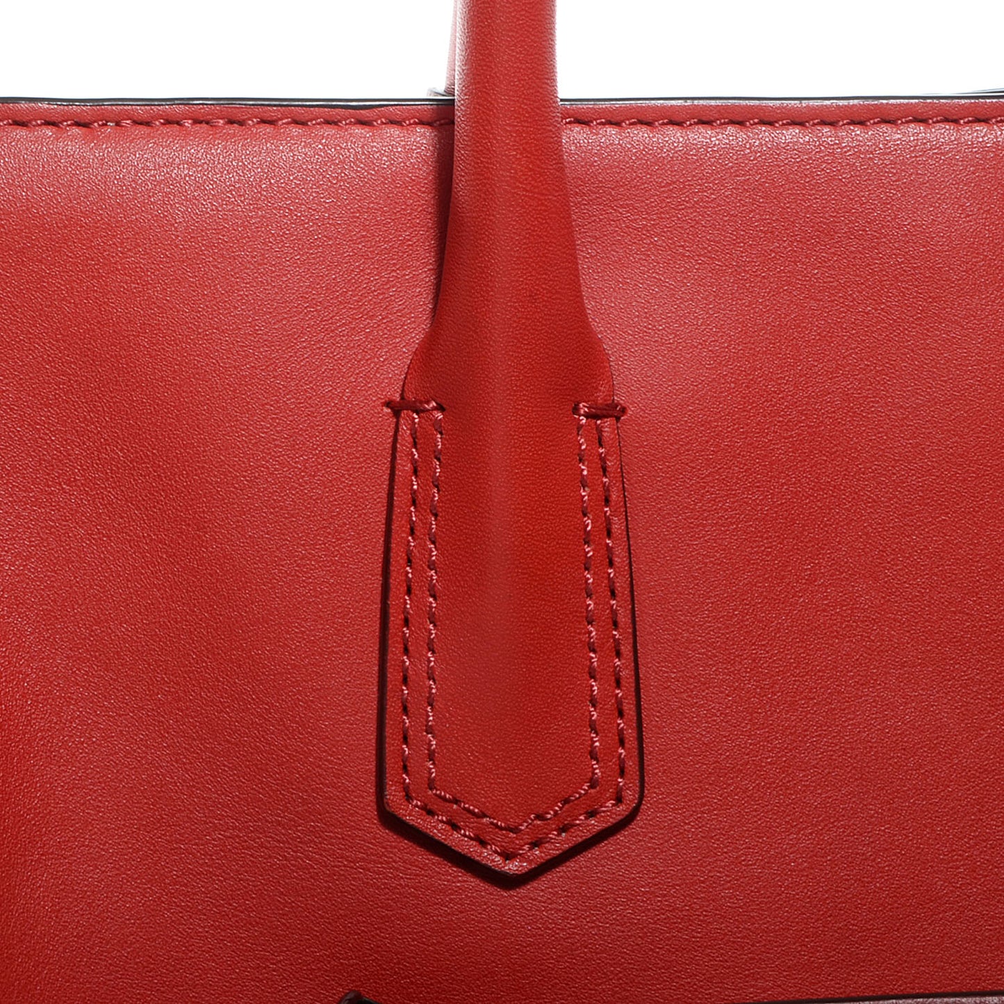 REED KRAKOFF Leather Atlantique Tote Crimson Red