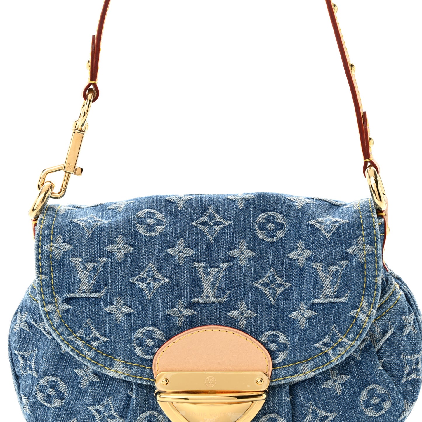LOUIS VUITTON Monogram Denim Sunset Blue
