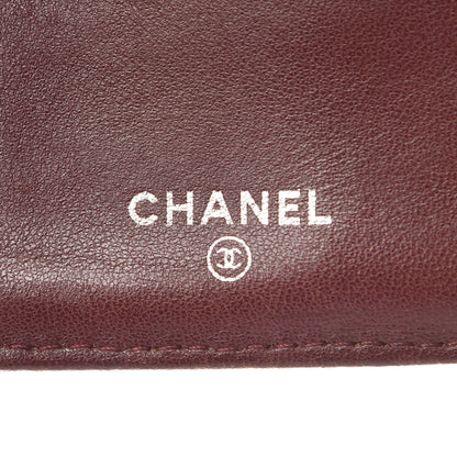 Chanel Lambskin Quilted Large Flap Wallet Black 6 of 14