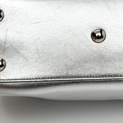 Saint Laurent Metallic Calfskin Classic Duffle 19 of 21