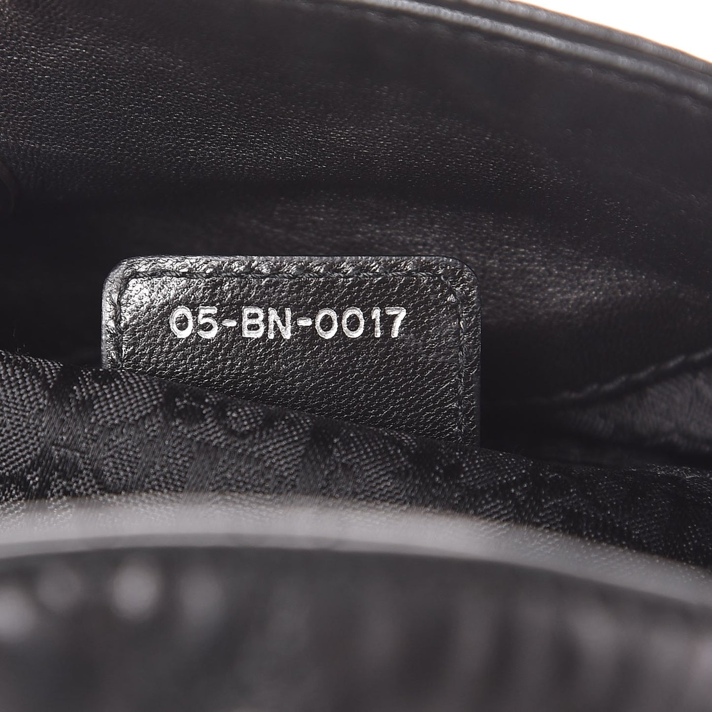 Lambskin Cannage Small Dior Soft Hobo Black