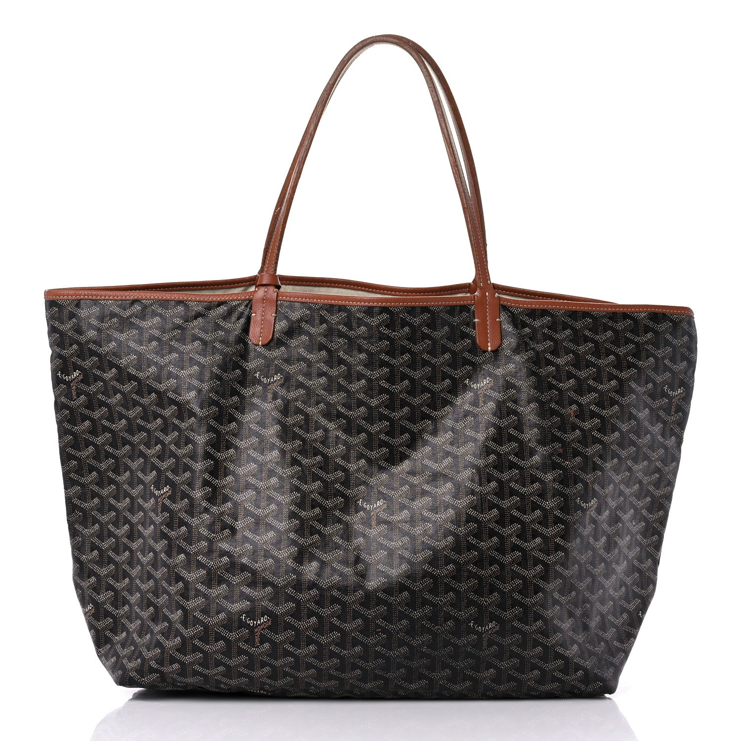 Goyard Goyardine Saint Louis GM Black Gold 3 of 25