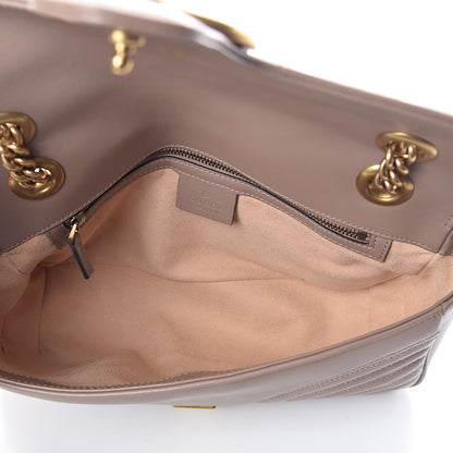 Gucci Calfskin Matelasse Small GG Marmont Shoulder Bag Porcelain Rose 5 of 10