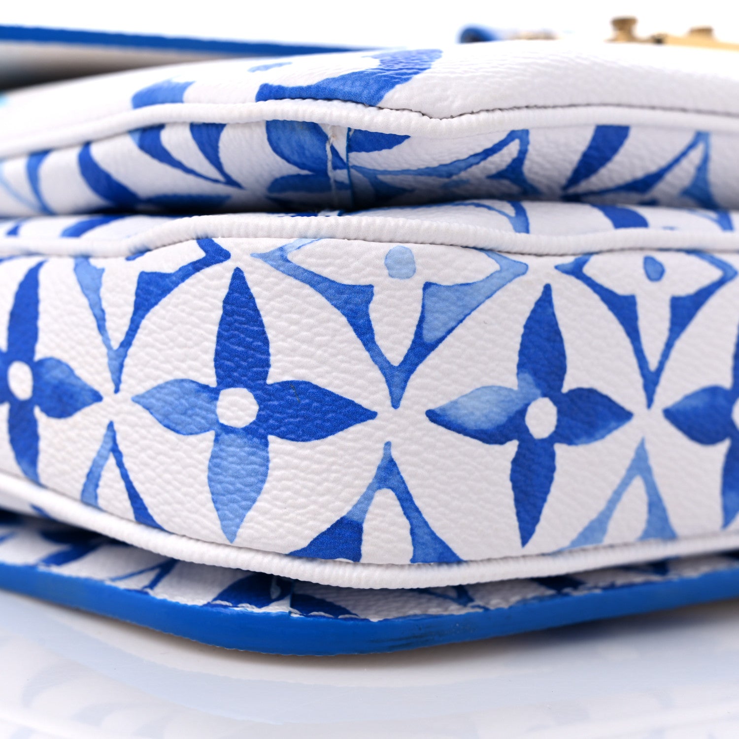 Louis Vuitton Monogram Giant By The Pool Pochette Metis MM Blue 7 of 10