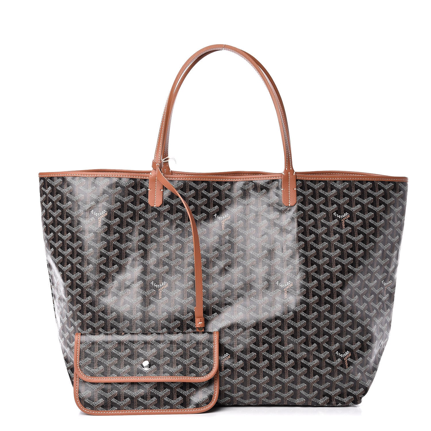 Goyard Goyardine Saint Louis GM Black Gold 1 of 10
