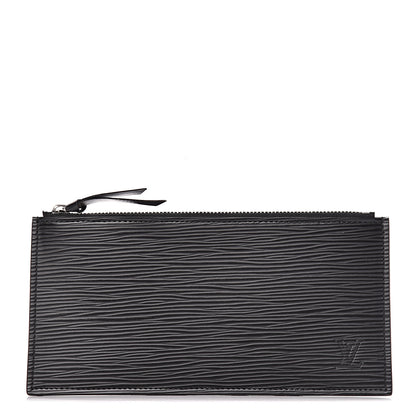 Louis Vuitton Epi Felicie Chain Wallet Zippered Insert Black 1 of 6