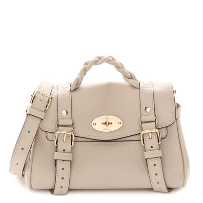 Mulberry Heavy Grain Mini Alexa Chalk 1 of 10